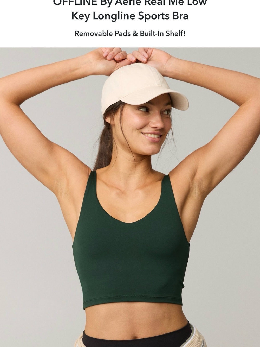 aerie Longline Sports Bra (all 4)